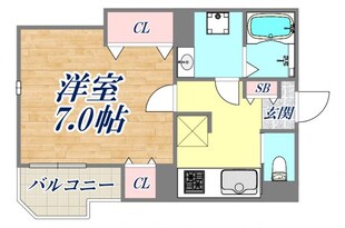 プティブラン東園田の物件間取画像